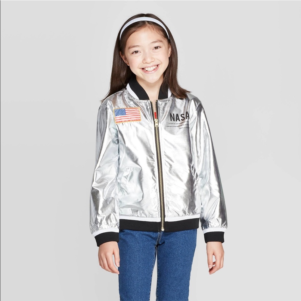 🚀 Girls NASA bomber jacket! 🚀